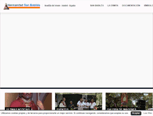 Tablet Screenshot of hermandaddesanbabiles.com